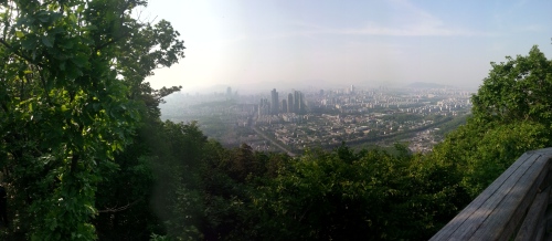 View from Guryungsan